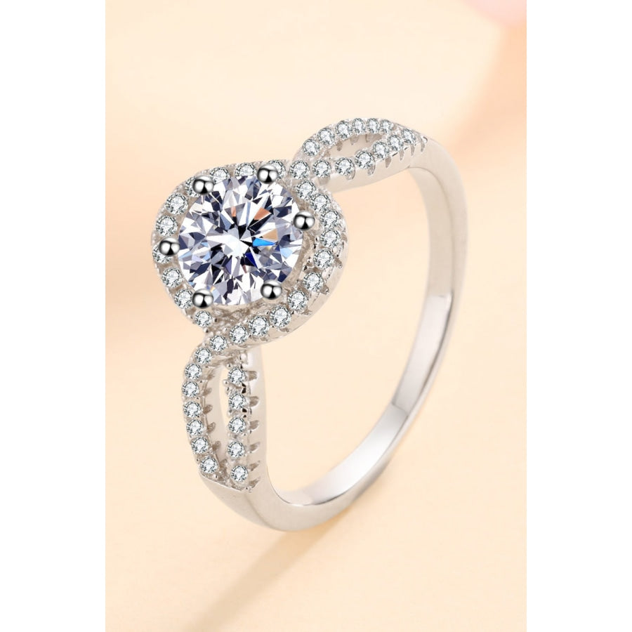 Feel The Joy 925 Sterling Silver Moissanite Ring