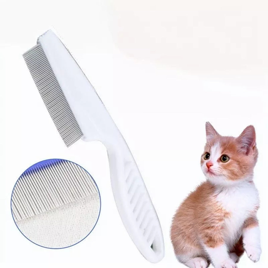 Fine Tooth Pet Hair Remover Comb Apparel and Accessories