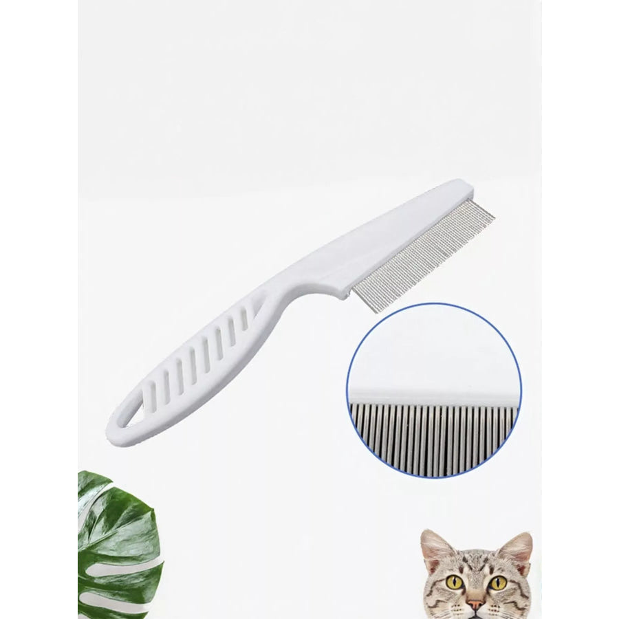 Fine Tooth Pet Hair Remover Comb Apparel and Accessories