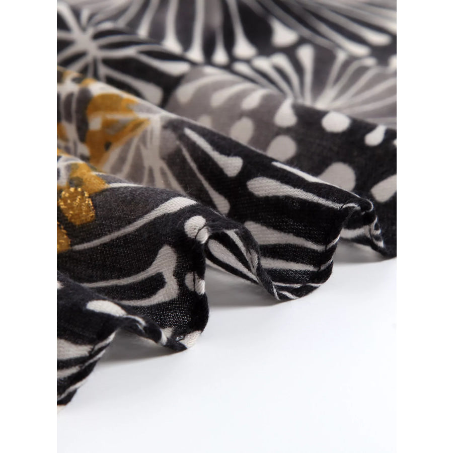 Fireworks Print Lightweight Scarf Apparel and Accessories