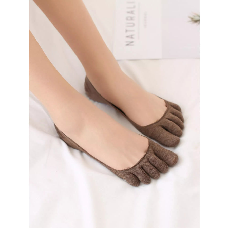 Five-Toe No-Show Socks Apparel and Accessories