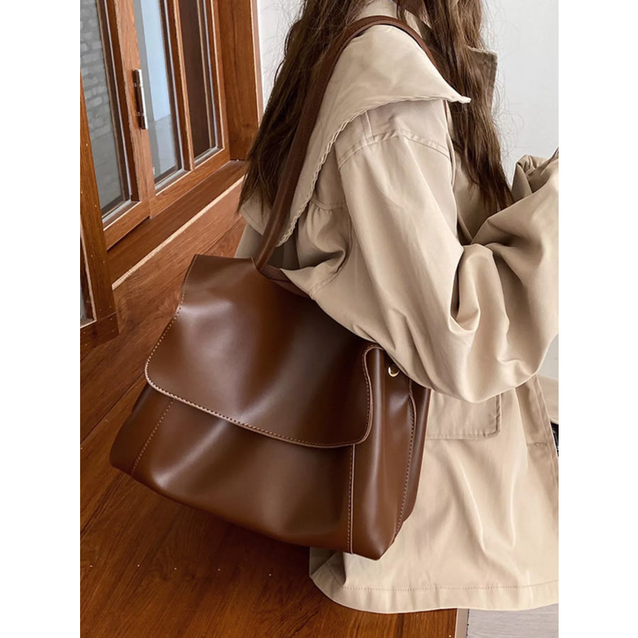Flap Closure Crossbody Bag Apparel and Accessories
