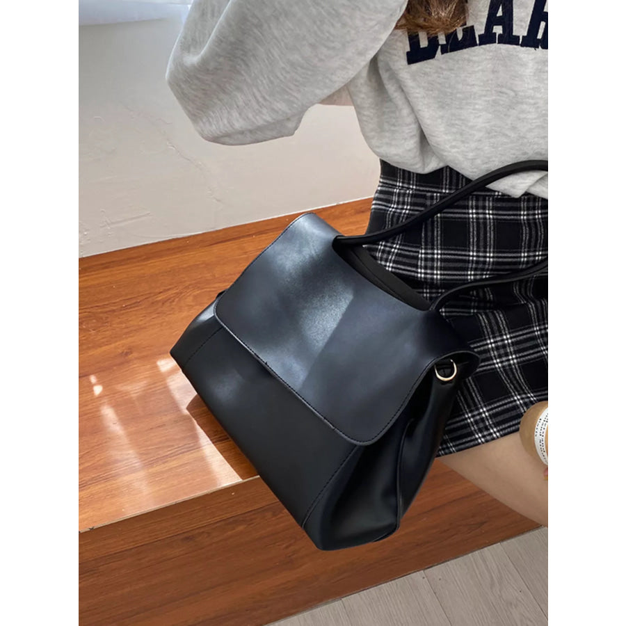 Flap Closure Crossbody Bag Apparel and Accessories