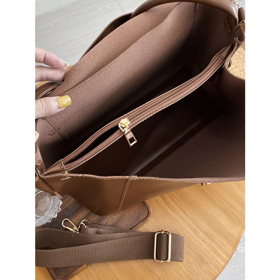 Flap Closure Crossbody Bag Apparel and Accessories