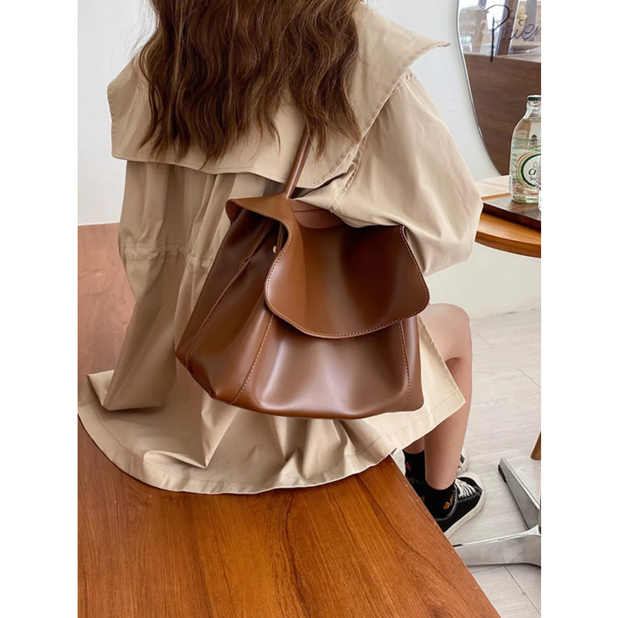 Flap Closure Crossbody Bag Apparel and Accessories