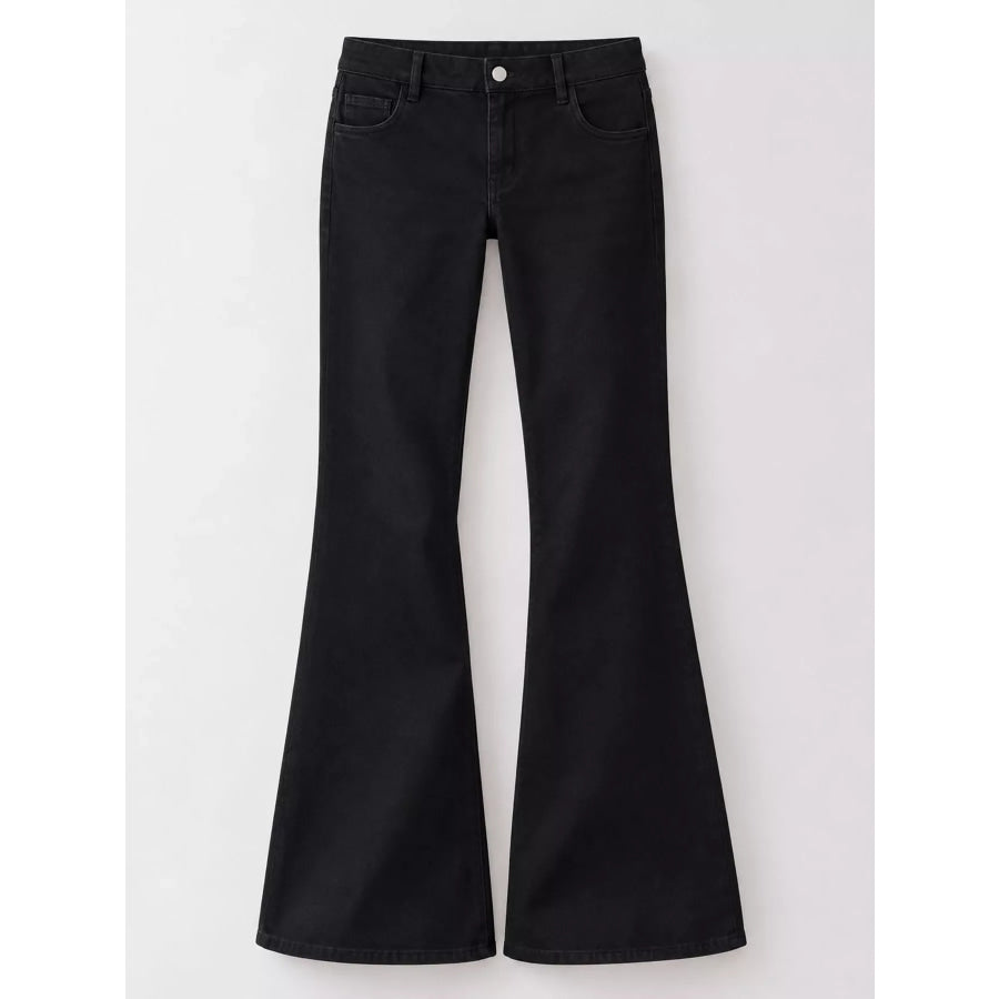 Flare Jeans with Pockets Apparel and Accessories