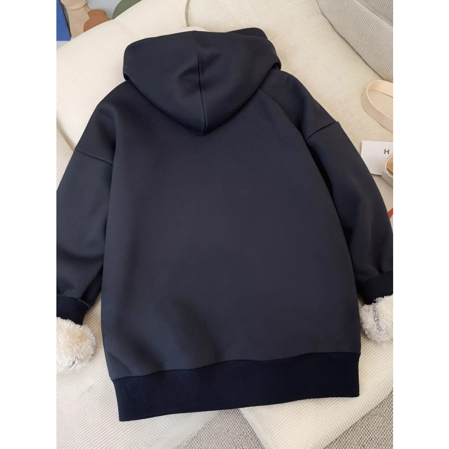 Fleece-Lined Zip-Up Hoodie Apparel and Accessories
