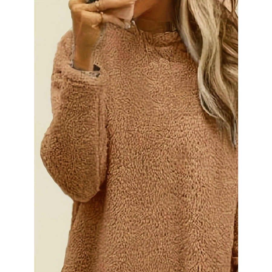 Fleece Long Sleeve Sweatshirt Apparel and Accessories