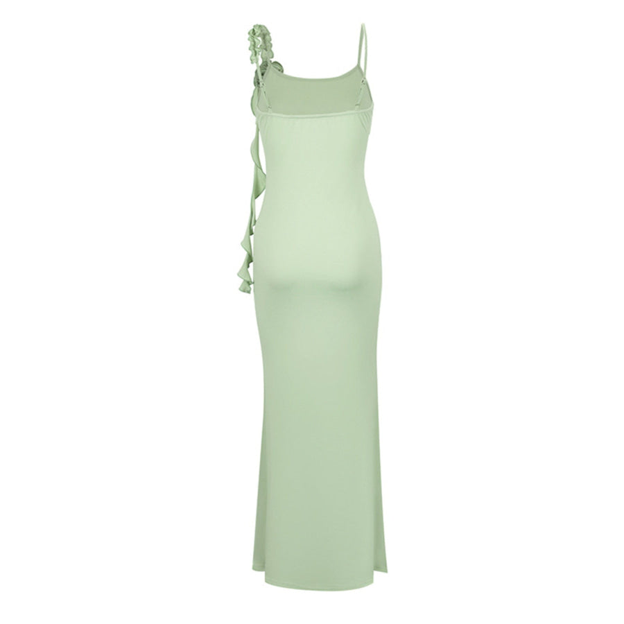 Floral Bodycon Mermaid Maxi Dress Apparel and Accessories