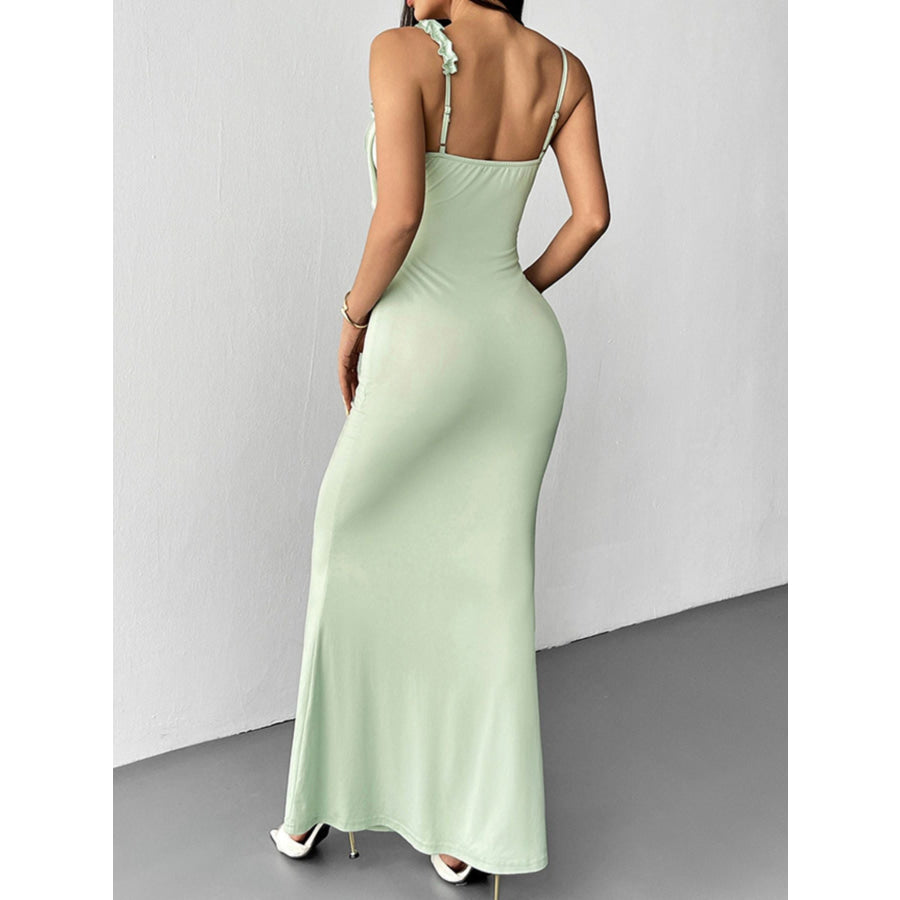 Floral Bodycon Mermaid Maxi Dress Apparel and Accessories