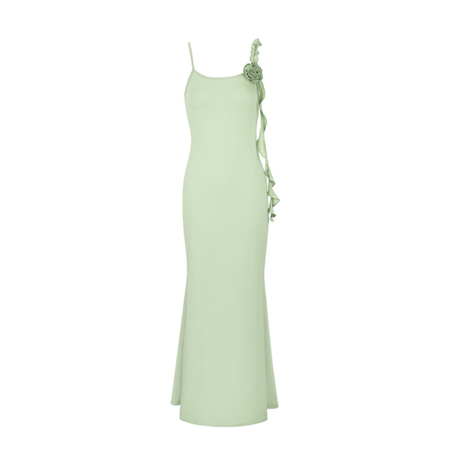 Floral Bodycon Mermaid Maxi Dress Apparel and Accessories