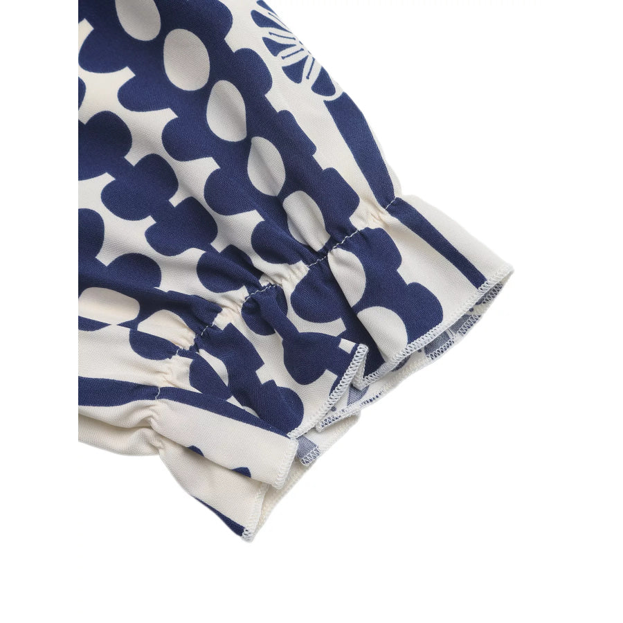 Floral Print Cutout Waist Maxi Dress Apparel and Accessories