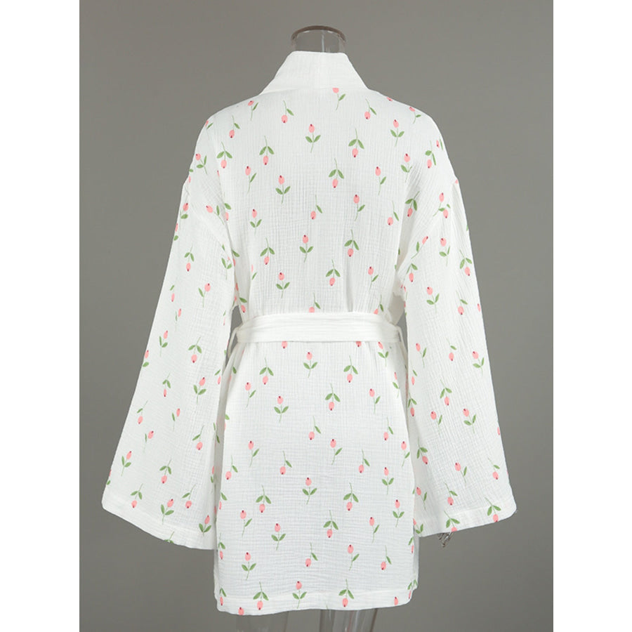 Floral Print Lightweight Lounge Nightgown Apparel and Accessories