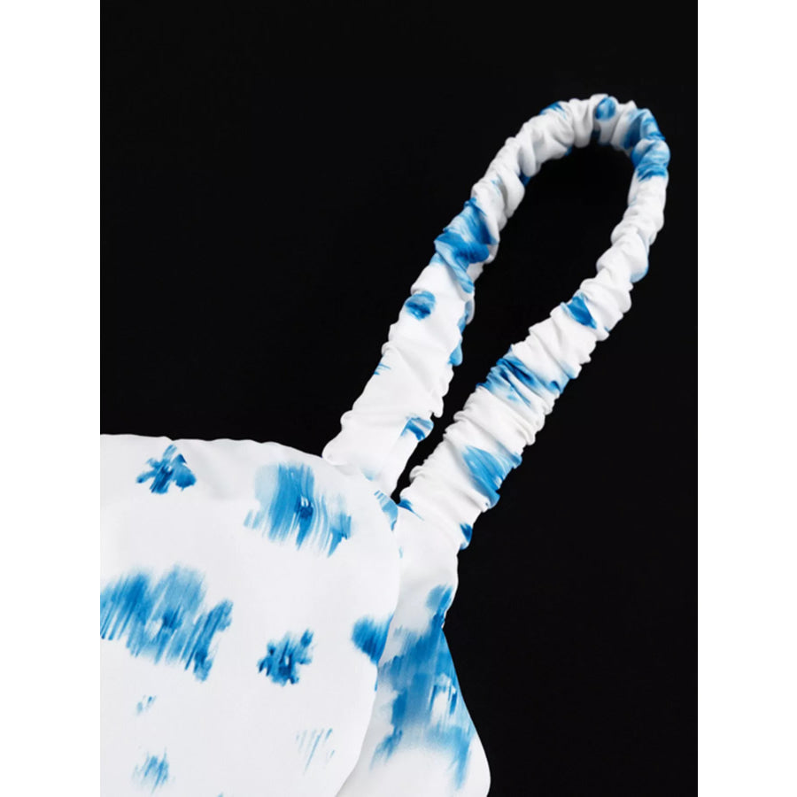Floral Print Ruffle Hem Tank Apparel and Accessories