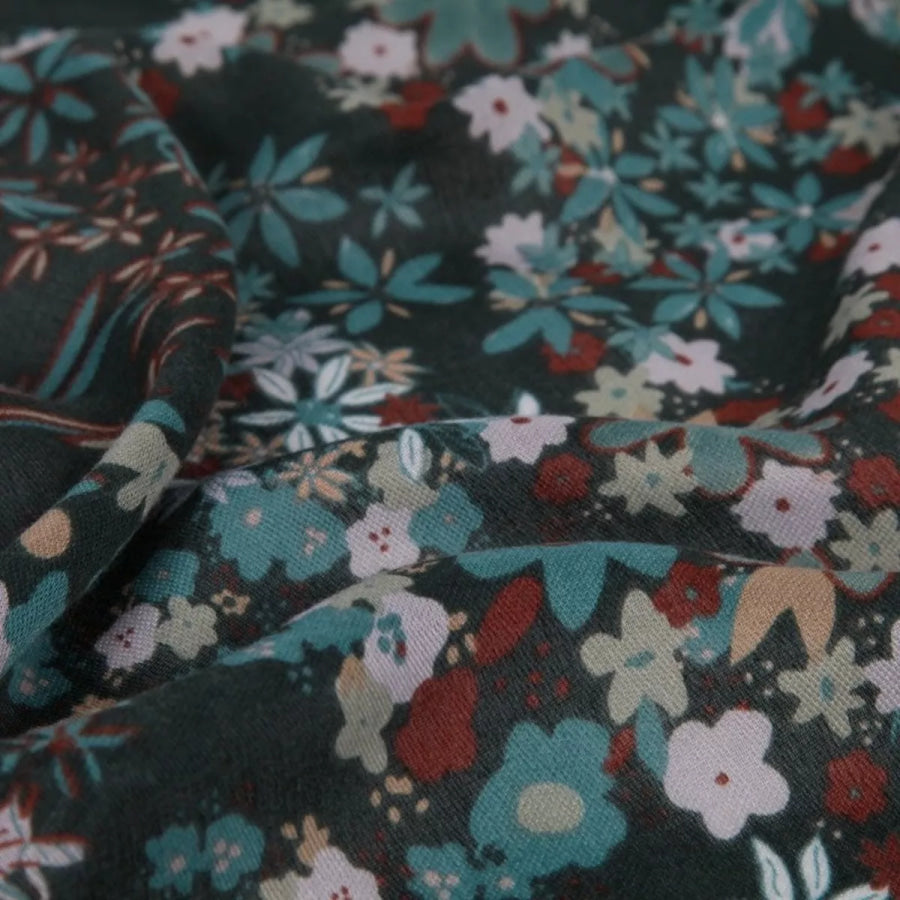 Floral Print Scarf Apparel and Accessories