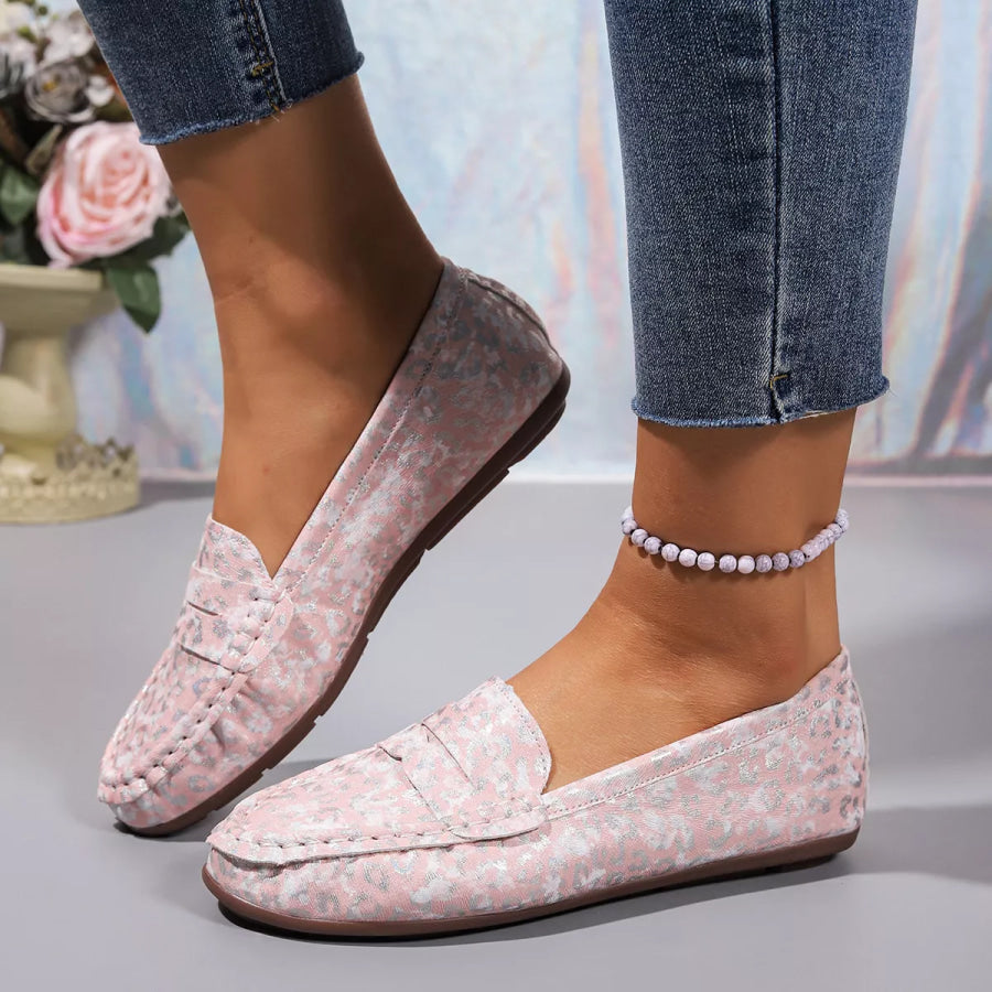 Floral Print Slip-Ons Apparel and Accessories