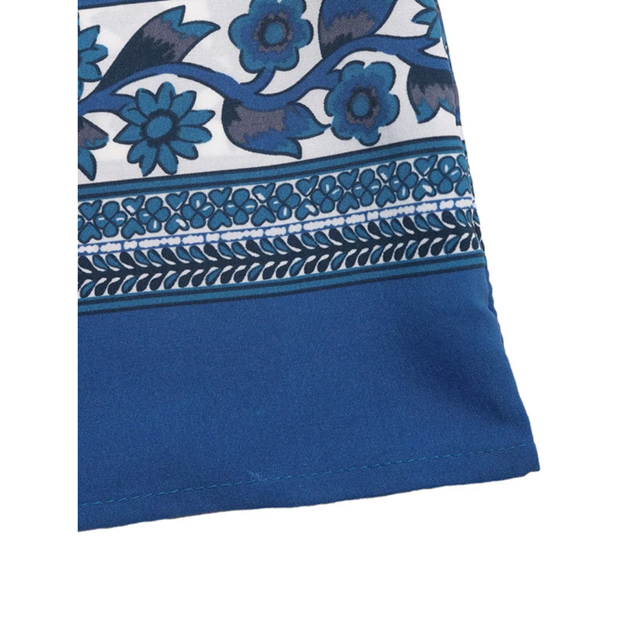 Floral Print Strapless Maxi Dress Apparel and Accessories
