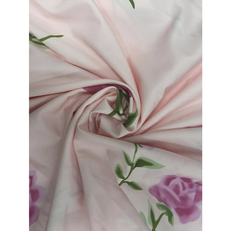 Floral Print Tube Maxi Dress Apparel and Accessories