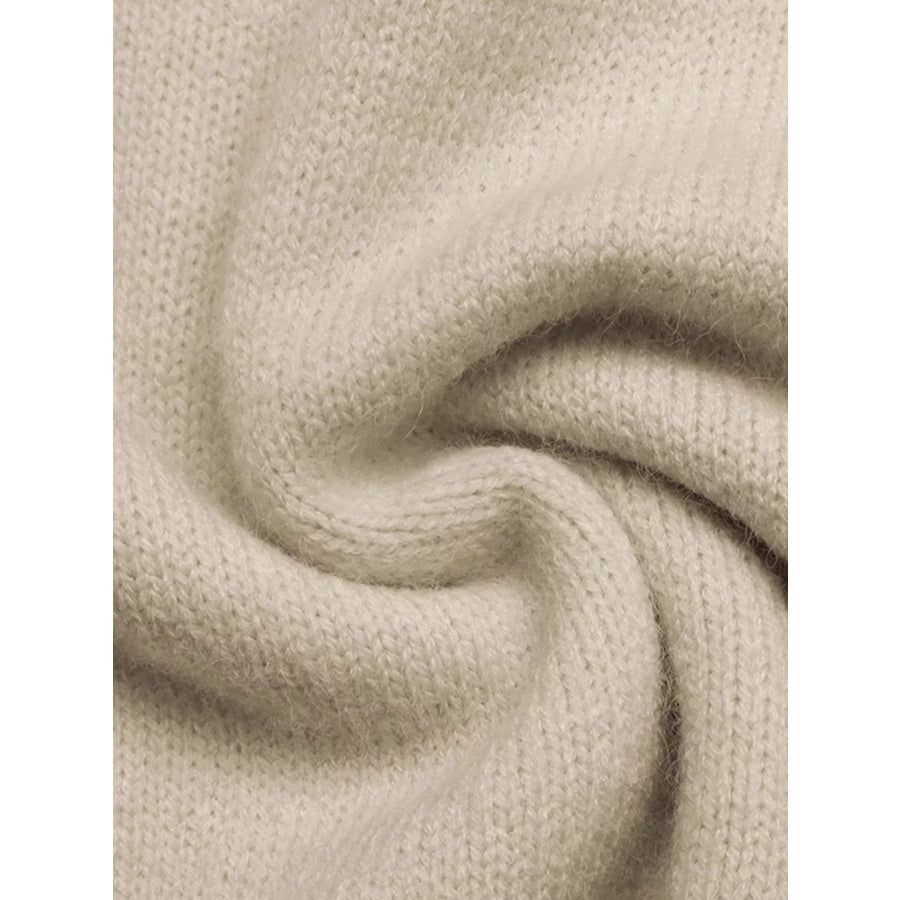 Floral Raglan Sleeve Sweater Apparel and Accessories