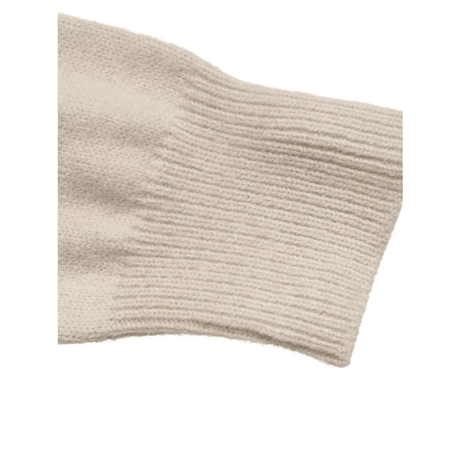 Floral Raglan Sleeve Sweater Apparel and Accessories