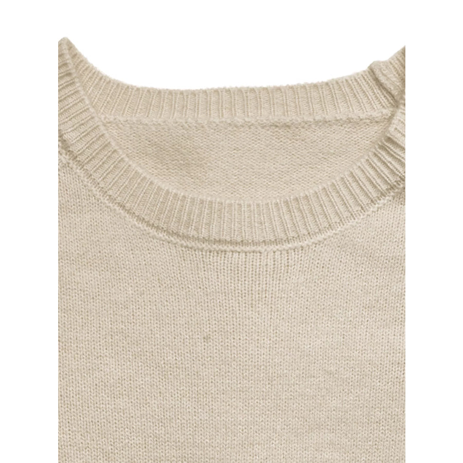 Floral Raglan Sleeve Sweater Apparel and Accessories