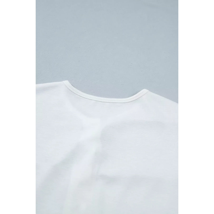 Floral Short Sleeve T-Shirt Apparel and Accessories