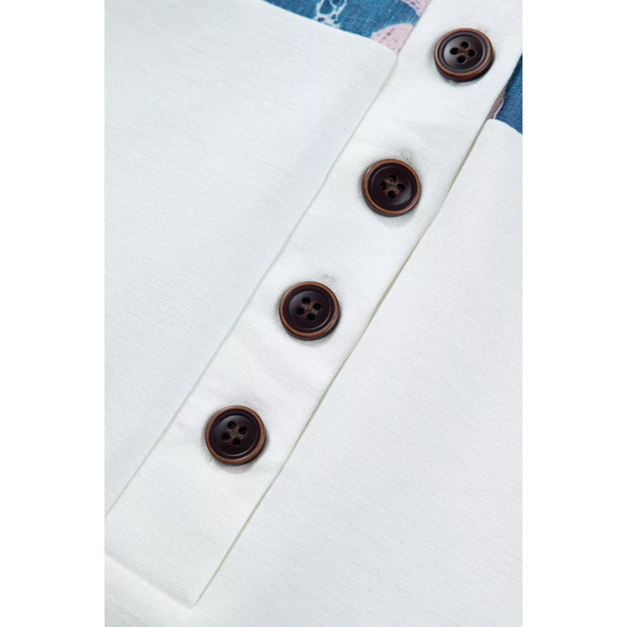 Floral Short Sleeve T-Shirt Apparel and Accessories