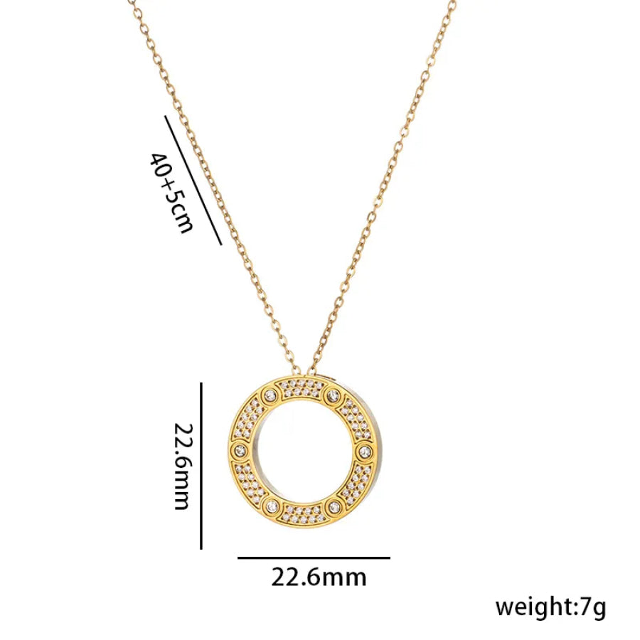 Florence Pendant Necklace (Pre-Order) Gold Necklaces