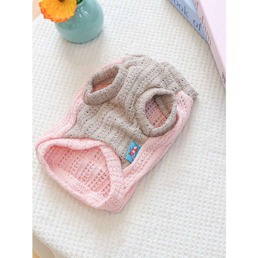 Flower Knitted Pet Hoodie Apparel and Accessories