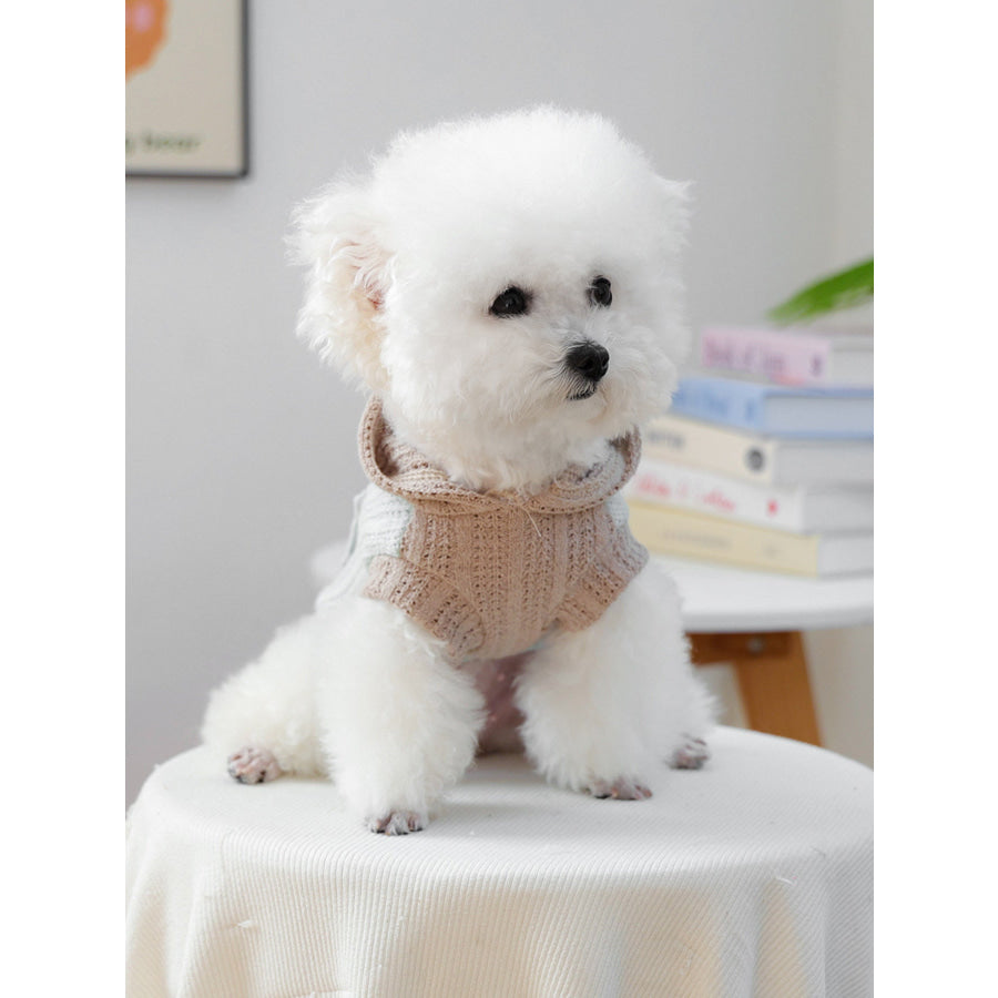 Flower Knitted Pet Hoodie Apparel and Accessories