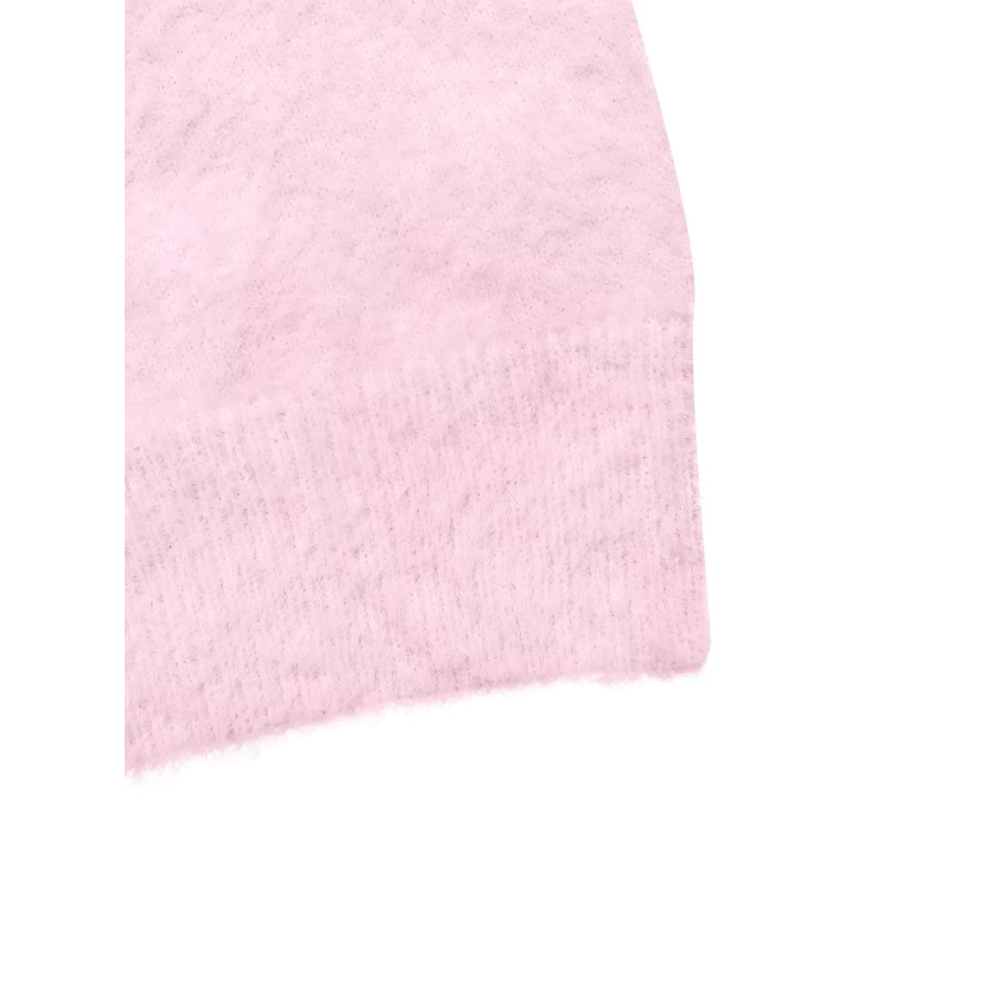 Fluffy Long Sleeve Sweater Apparel and Accessories