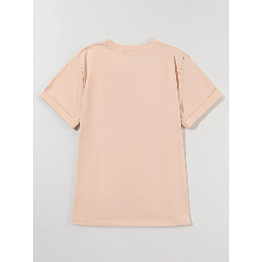 Flying Mallard Sequin Patched Short Sleeve Tee Apparel and Accessories