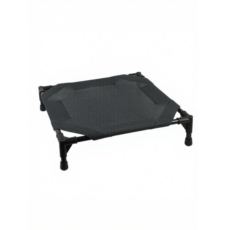 Foldable Elevated Pet Bed Black Honeycomb Cloth / S Apparel and Accessories