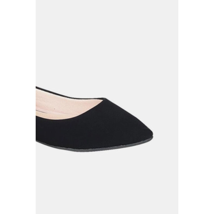 Forever Link Pointy Toe Slip On Flat Loafers Apparel and Accessories