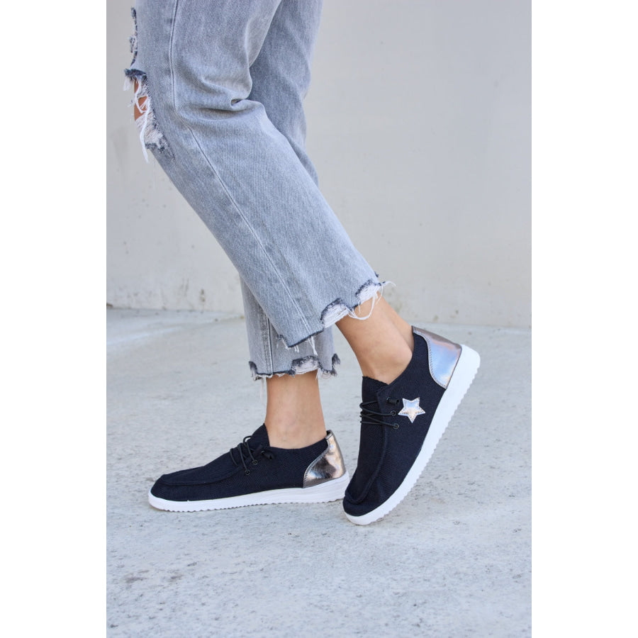 Forever Link Star Lace-Up Flat Sneakers footwear