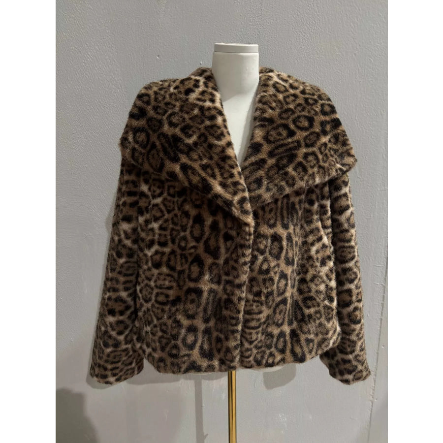 Fox Fur Collar Winter Outerwear Apparel and Accessories