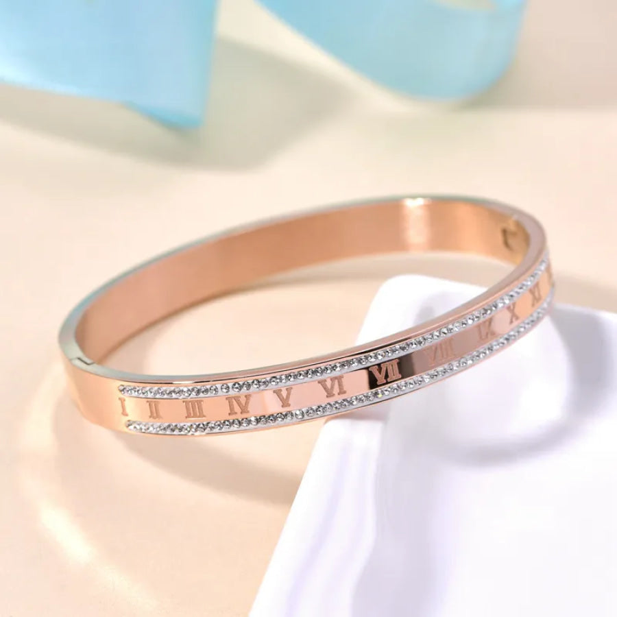 Frankie Roman Numeral Bangle (Pre-Order) Bracelets