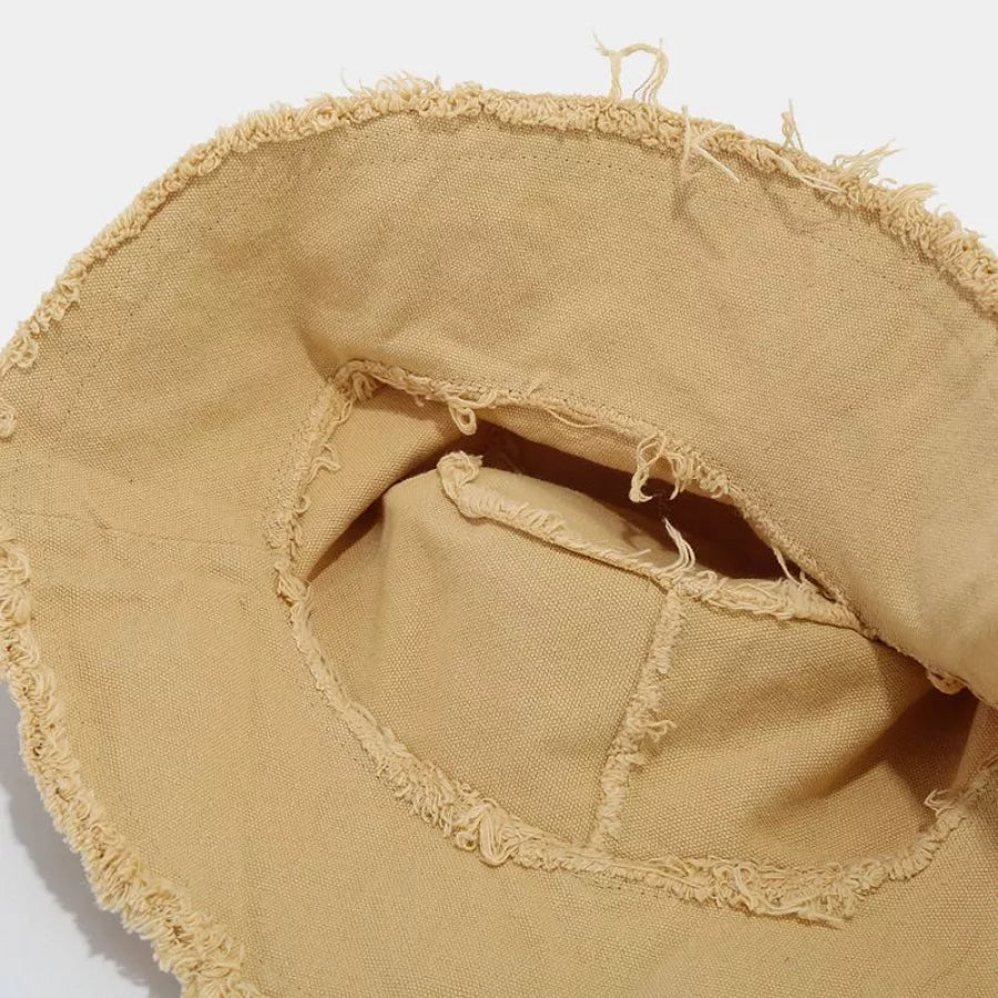 Frayed Edge Bucket Hat Apparel and Accessories