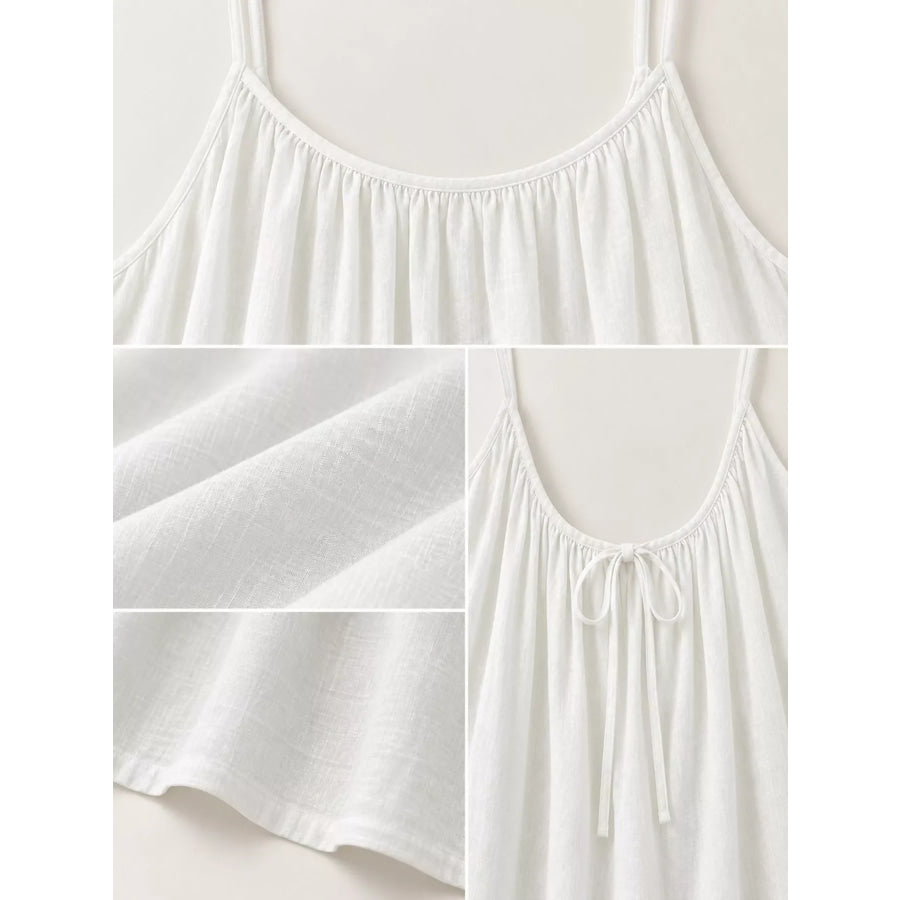 Full Size Backless Spaghetti Strap Maxi Dress Plus Apparel and Accessories