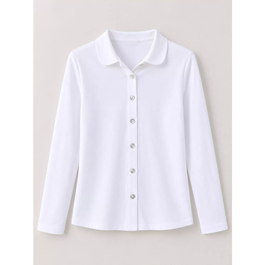 Full Size Button-Down Long Sleeve Shirt Plus Apparel and Accessories
