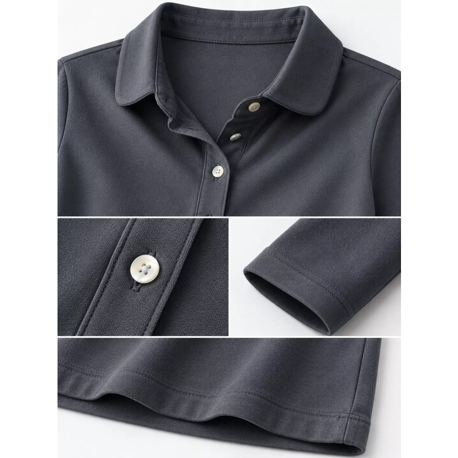 Full Size Button-Down Long Sleeve Shirt Plus Apparel and Accessories