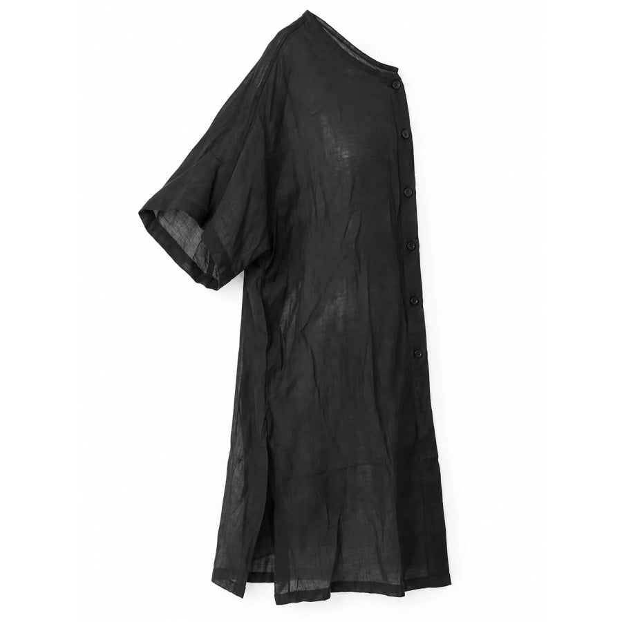 Full Size Casual Loose Fit Beach Short Sleeve Shirt Plus Apparel and Accessories