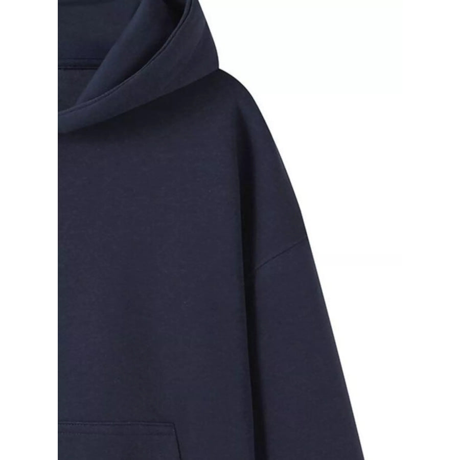 Full Size Casual Zip-Up Long Sleeve Hoodie Plus Size Apparel and Accessories