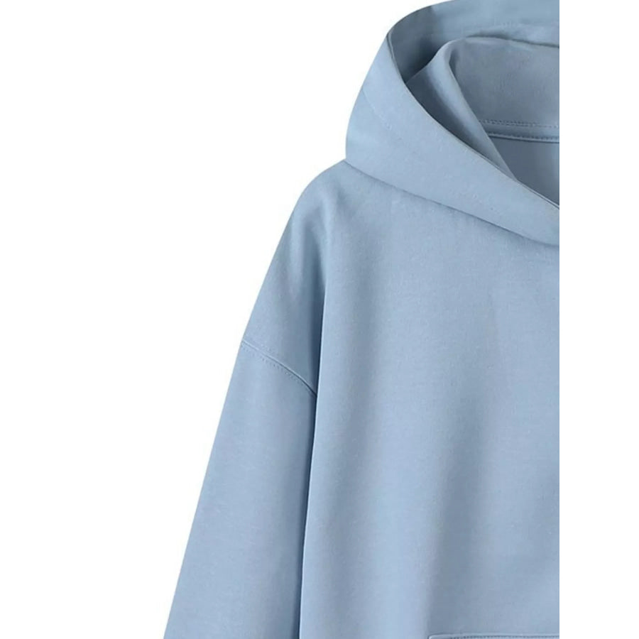 Full Size Casual Zip-Up Long Sleeve Hoodie Plus Size Apparel and Accessories