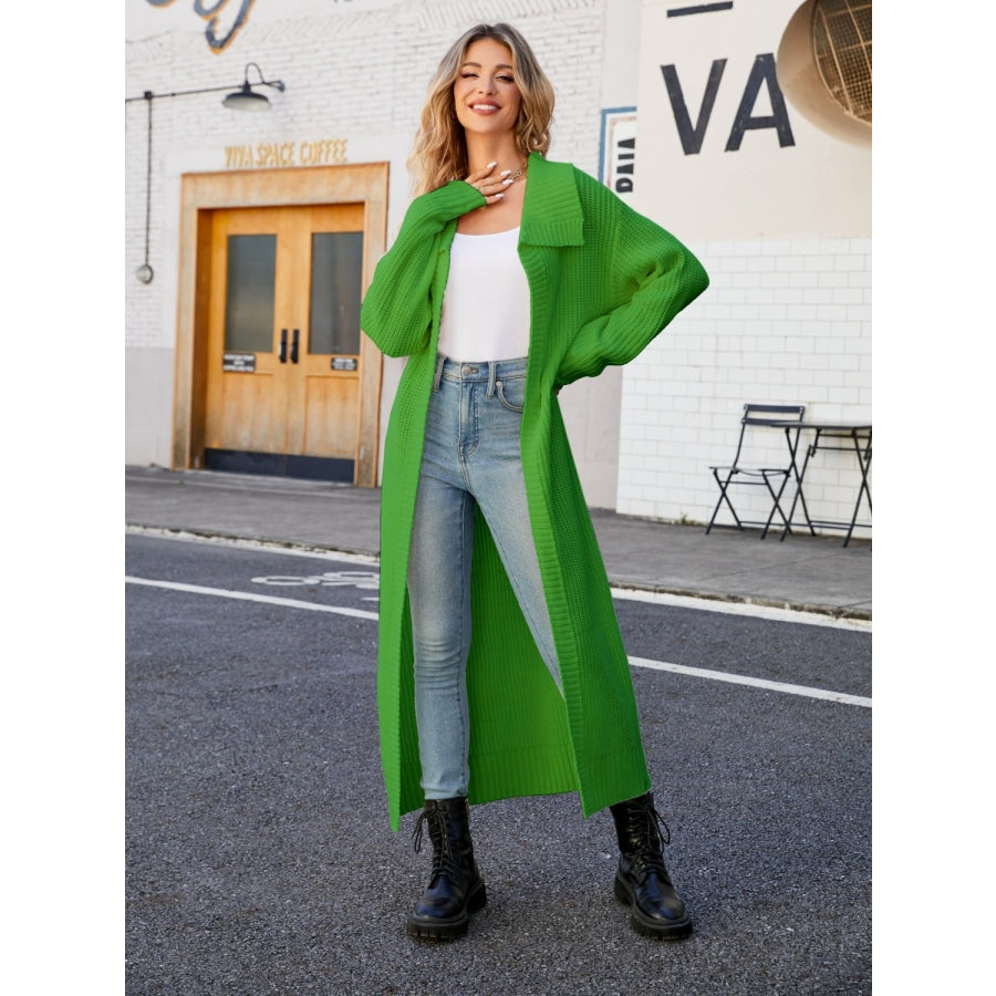 Green duster clearance coat