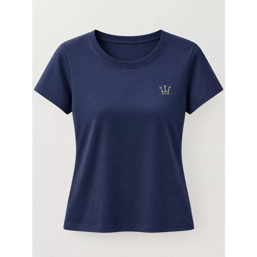 Full Size Crown Long Sleeve T-Shirt Plus Apparel and Accessories