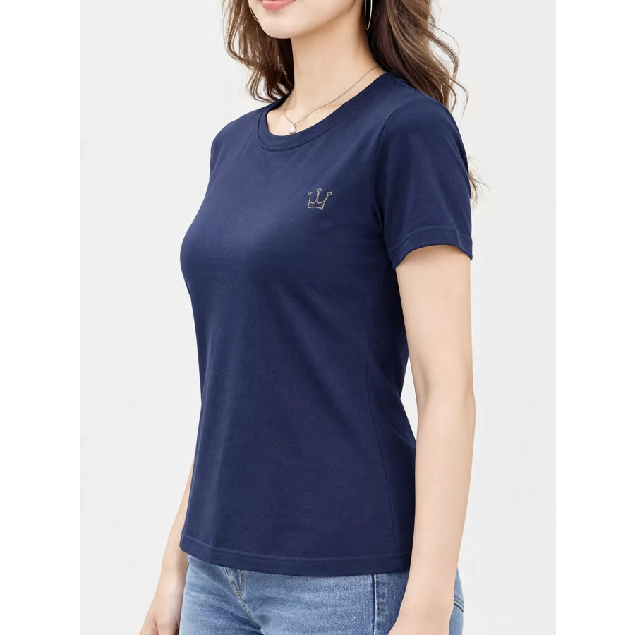 Full Size Crown Long Sleeve T-Shirt Plus Apparel and Accessories