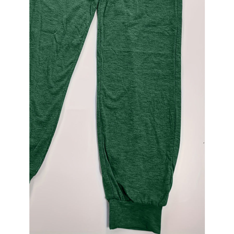 Full Size Drawstring Elastic Waist Joggers with Pockets Apparel and Accessories