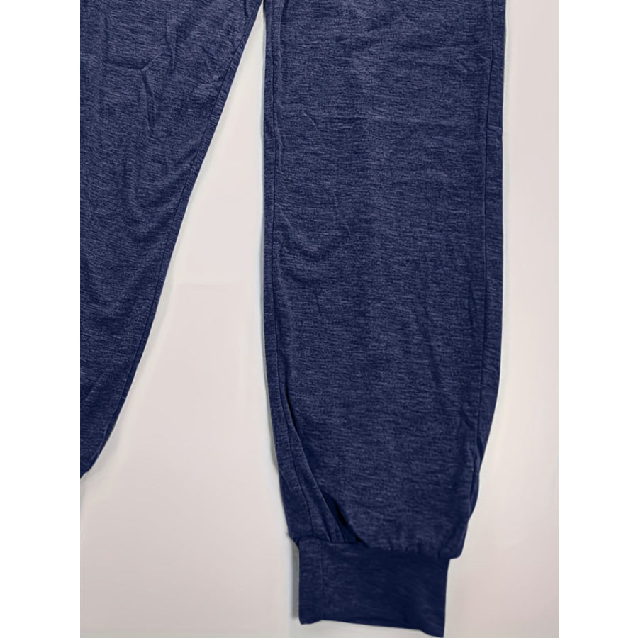 Full Size Drawstring Elastic Waist Joggers with Pockets Apparel and Accessories