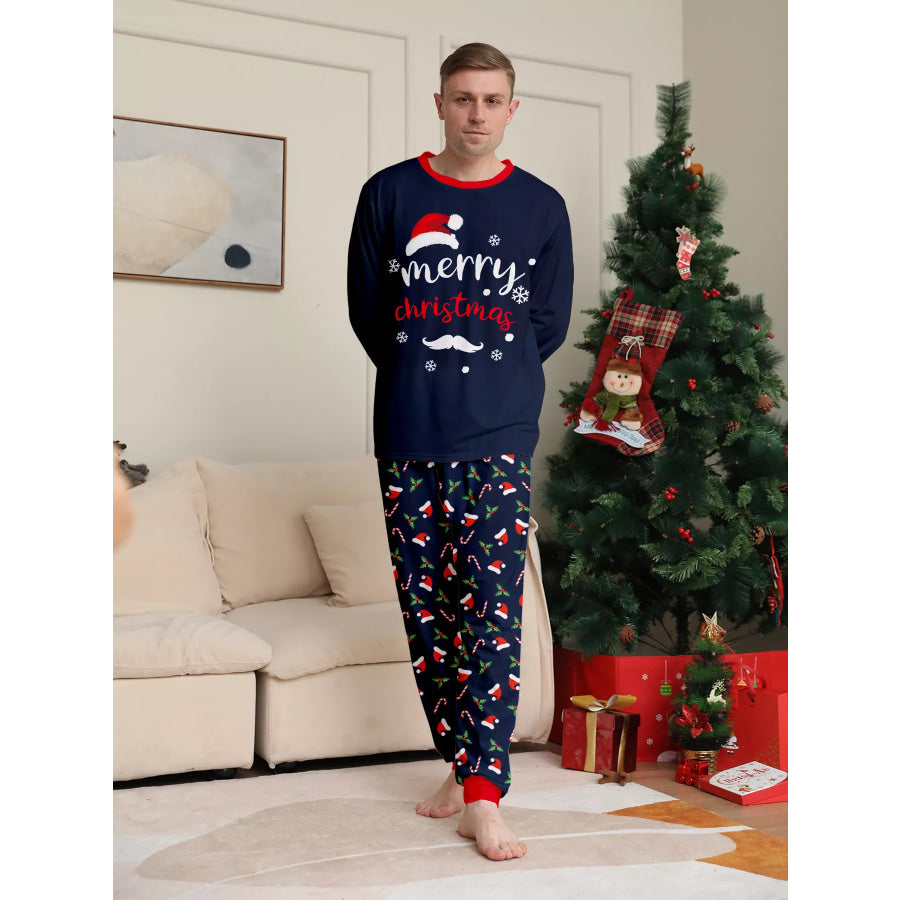 Full Size Family Matching Christmas Pajama Set Plus Dad / S Apparel and Accessories